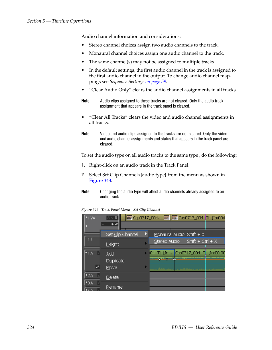 Grass Valley EDIUS v.5.1 User Manual | Page 324 / 790