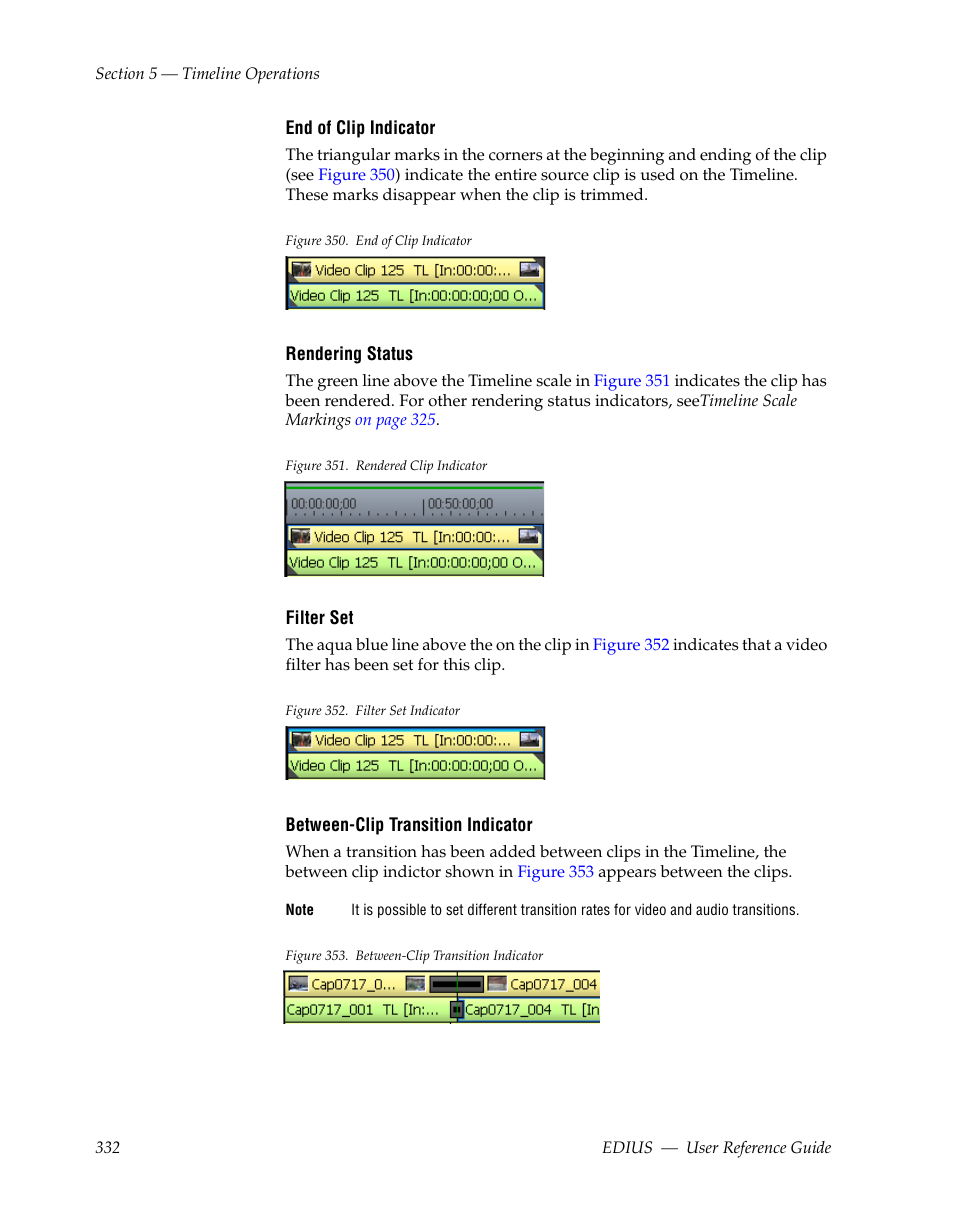 Grass Valley EDIUS v.5.1 User Manual | Page 332 / 790