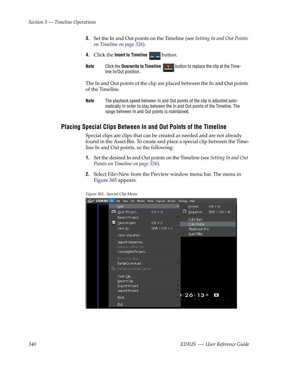 Grass Valley EDIUS v.5.1 User Manual | Page 340 / 790