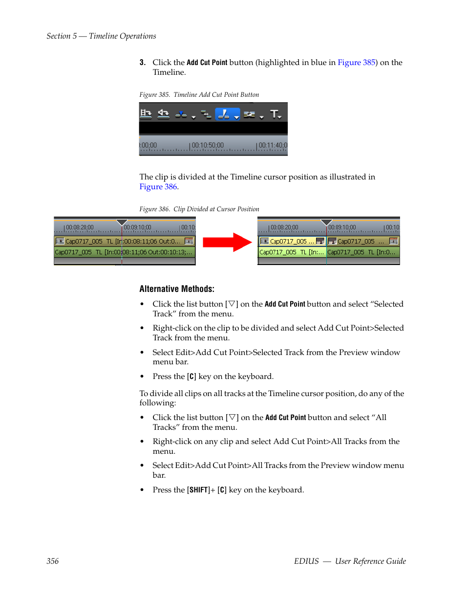 Grass Valley EDIUS v.5.1 User Manual | Page 356 / 790