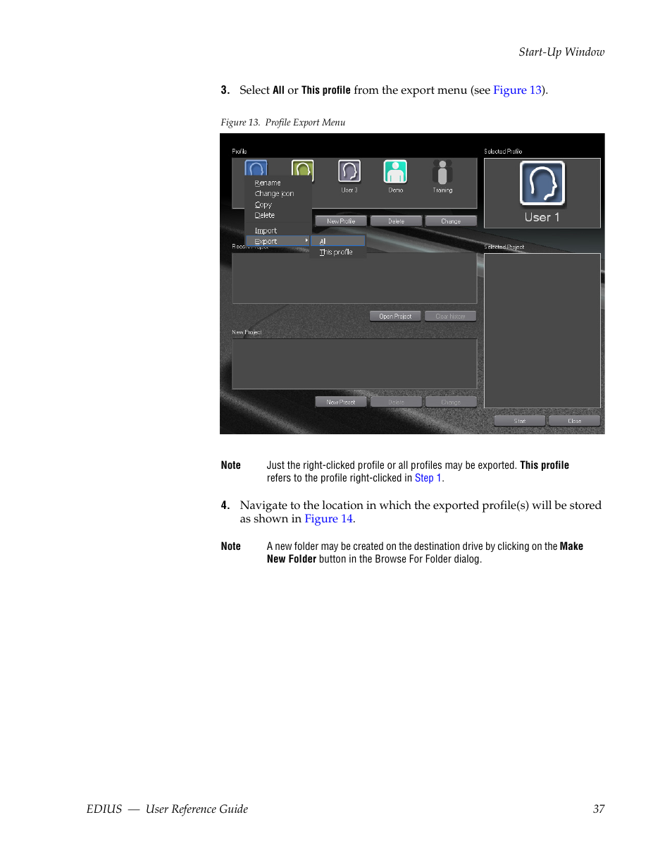 Grass Valley EDIUS v.5.1 User Manual | Page 37 / 790