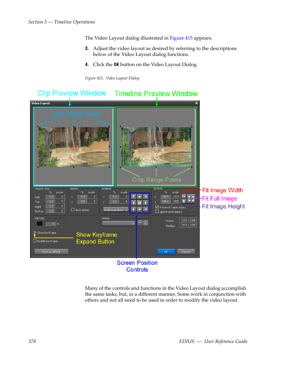 Grass Valley EDIUS v.5.1 User Manual | Page 378 / 790