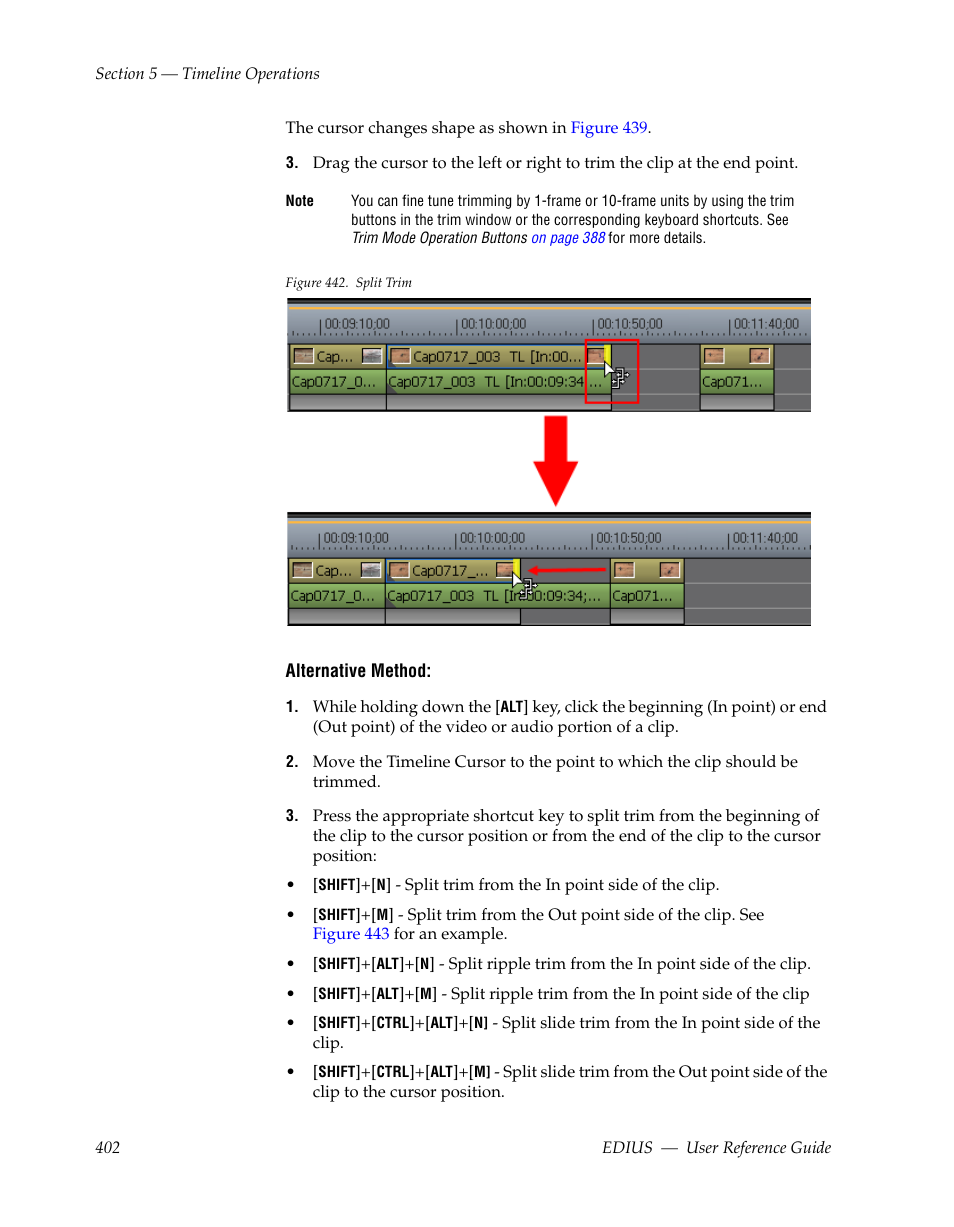 Grass Valley EDIUS v.5.1 User Manual | Page 402 / 790
