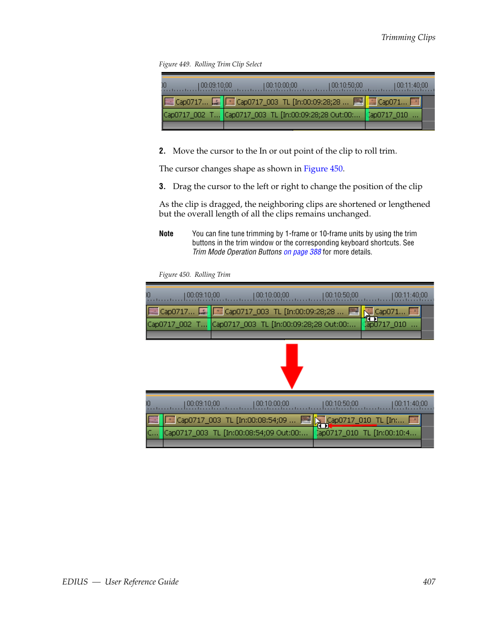Figure 449 | Grass Valley EDIUS v.5.1 User Manual | Page 407 / 790