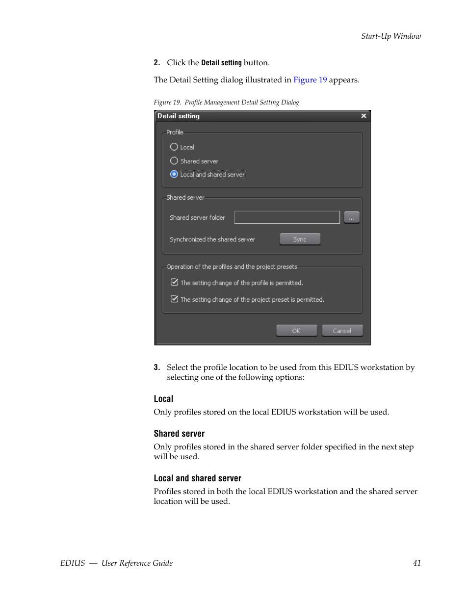 Grass Valley EDIUS v.5.1 User Manual | Page 41 / 790
