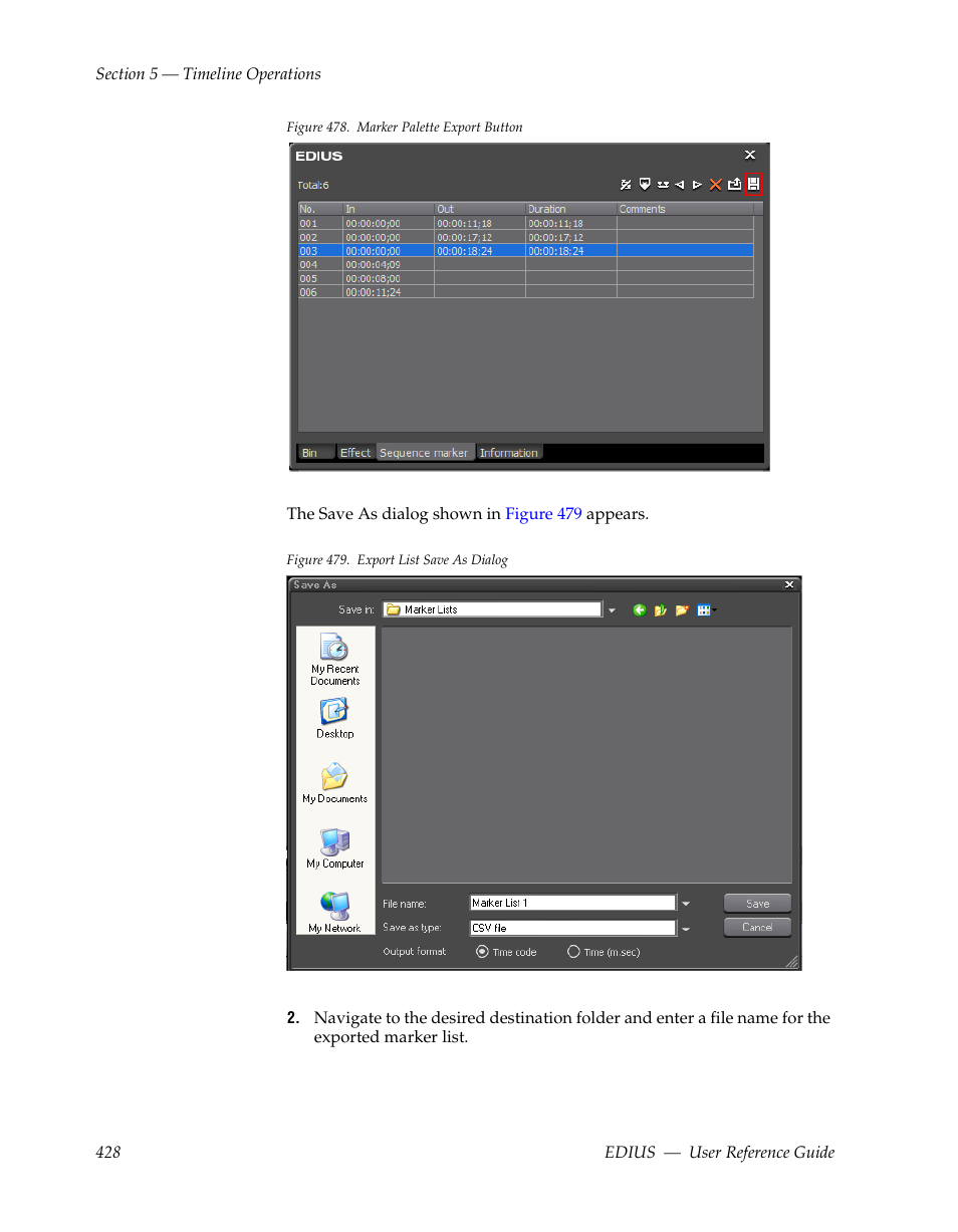 Grass Valley EDIUS v.5.1 User Manual | Page 428 / 790