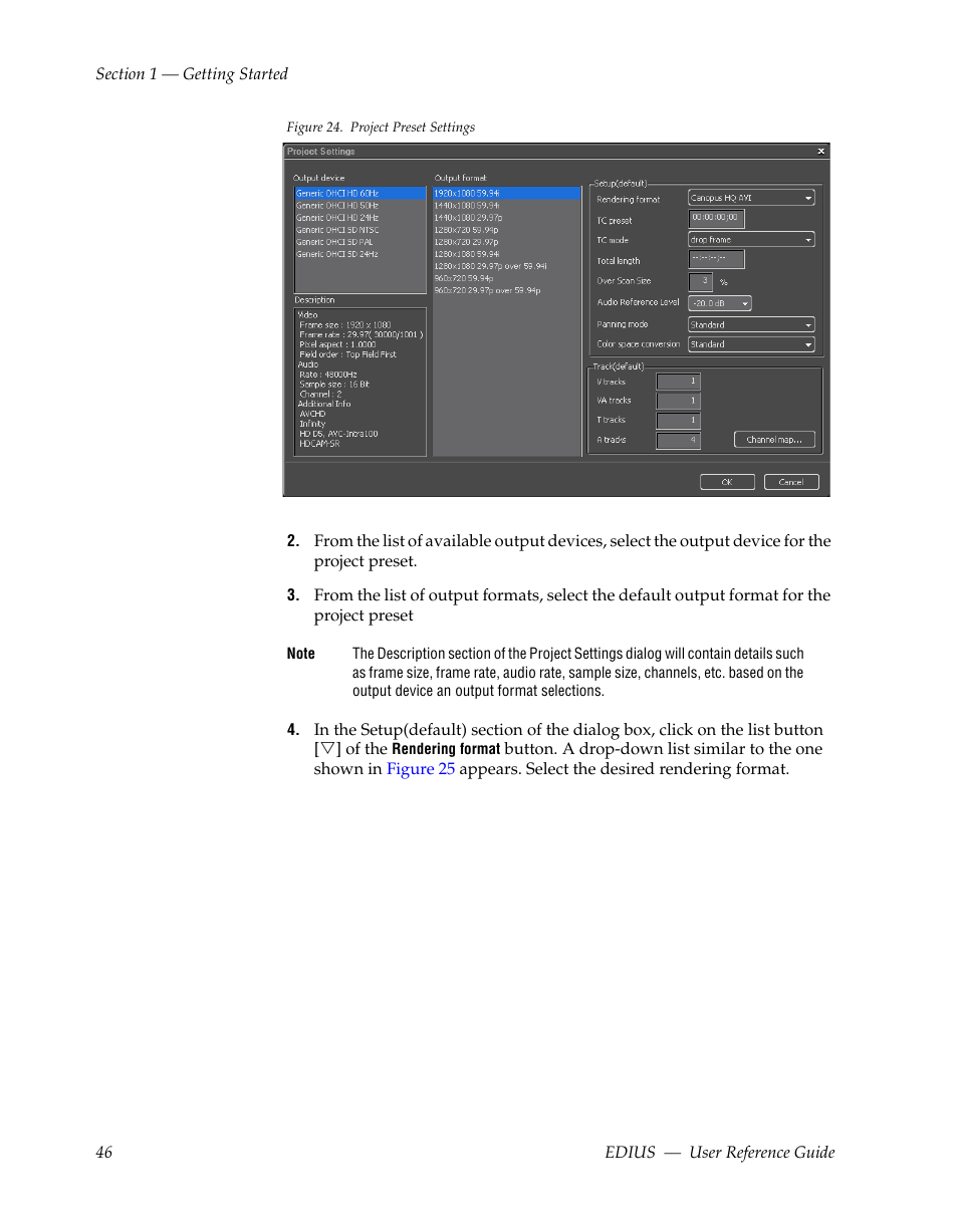 Grass Valley EDIUS v.5.1 User Manual | Page 46 / 790