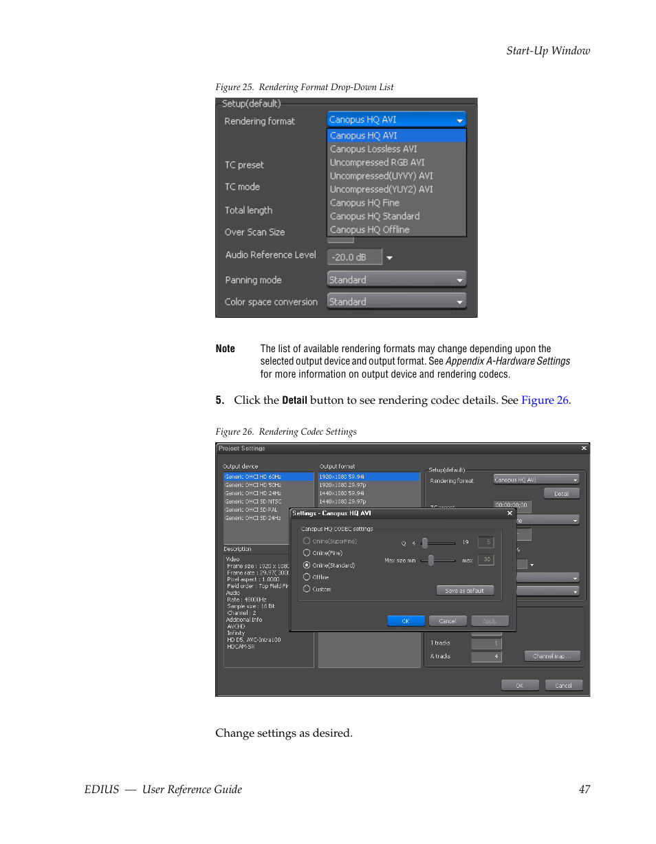 Grass Valley EDIUS v.5.1 User Manual | Page 47 / 790