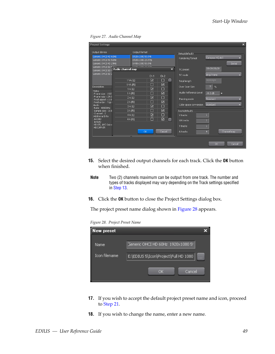 Figure 27 | Grass Valley EDIUS v.5.1 User Manual | Page 49 / 790