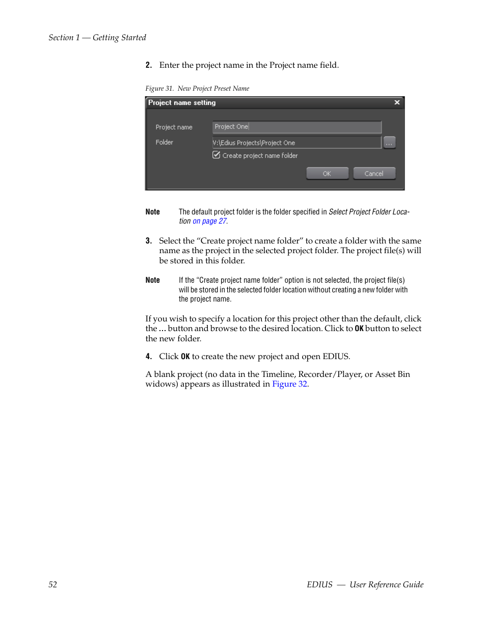 Figure 31 | Grass Valley EDIUS v.5.1 User Manual | Page 52 / 790