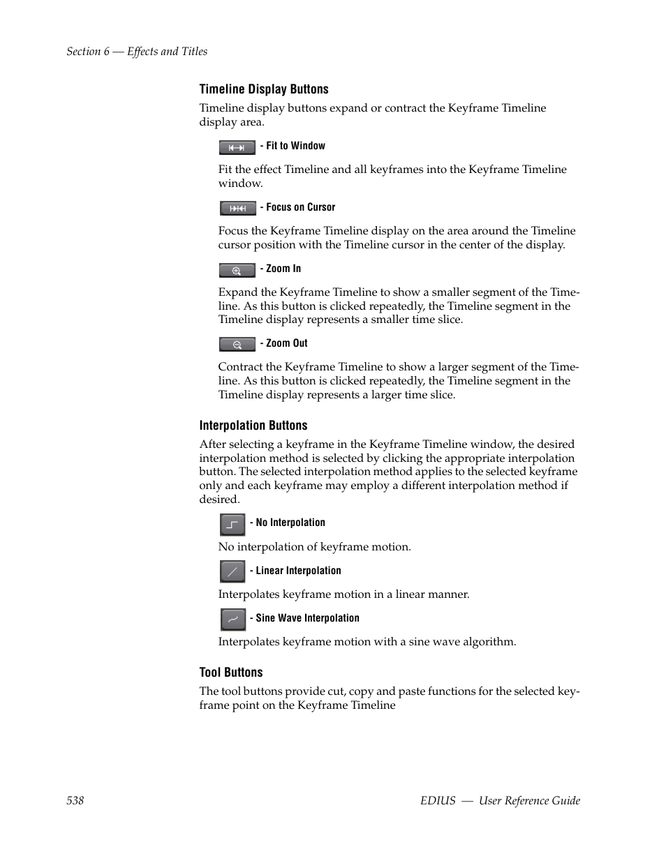 Grass Valley EDIUS v.5.1 User Manual | Page 538 / 790