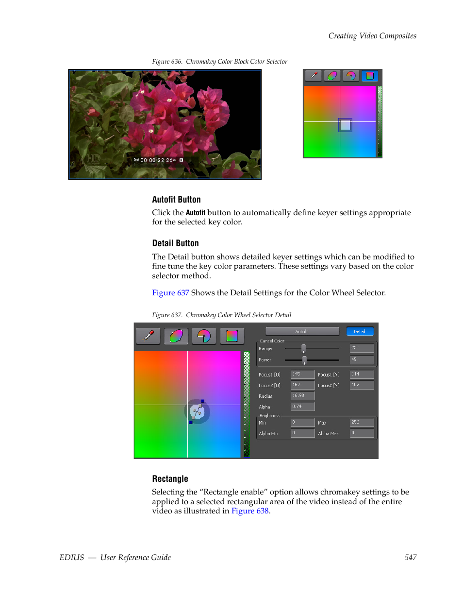 Grass Valley EDIUS v.5.1 User Manual | Page 547 / 790