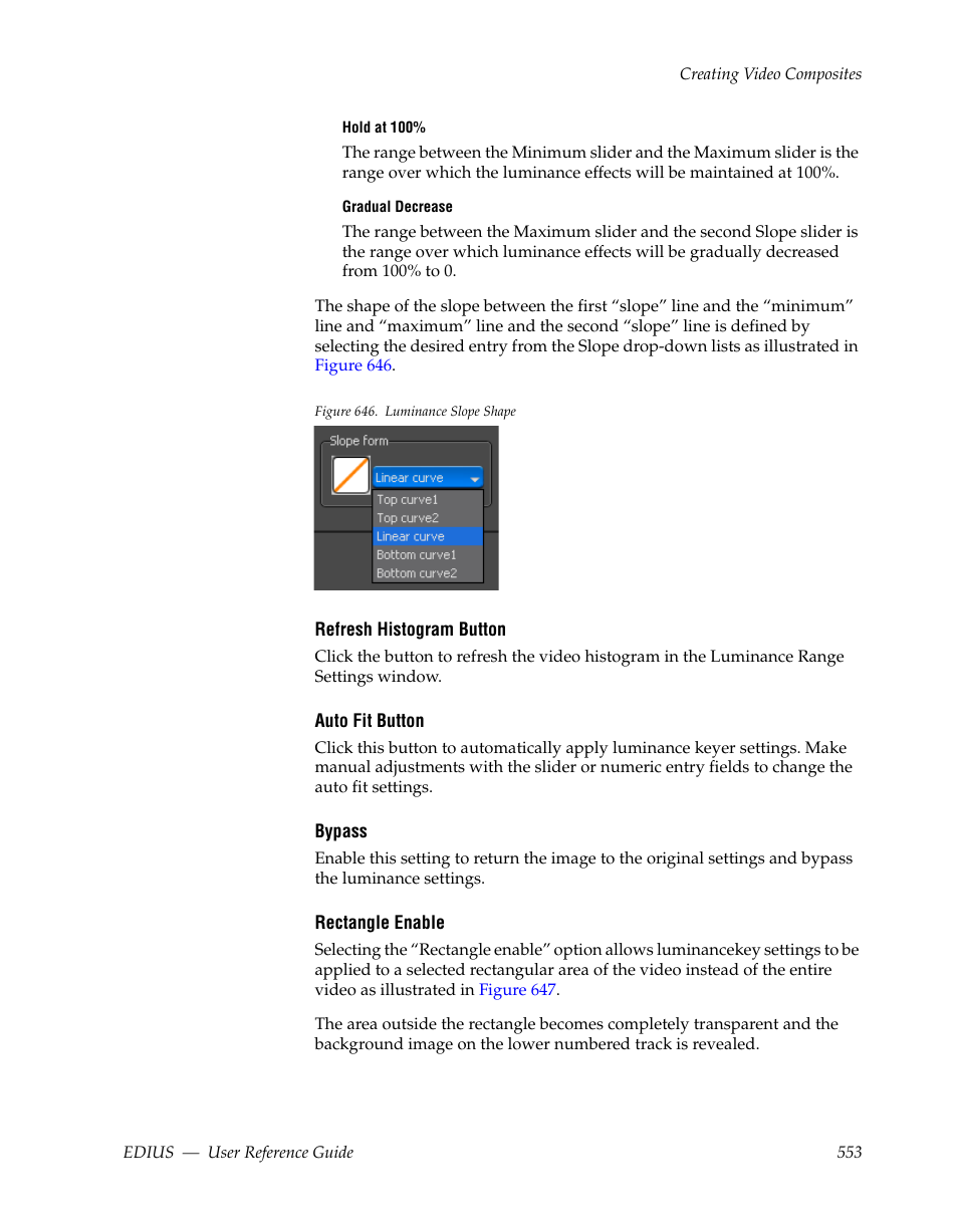 Grass Valley EDIUS v.5.1 User Manual | Page 553 / 790