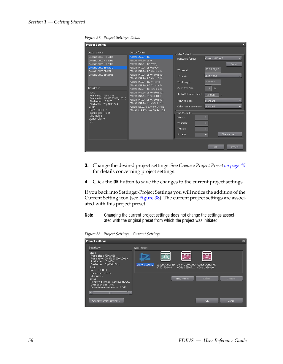 Figure 37 | Grass Valley EDIUS v.5.1 User Manual | Page 56 / 790