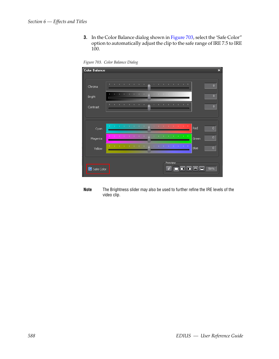 Grass Valley EDIUS v.5.1 User Manual | Page 588 / 790
