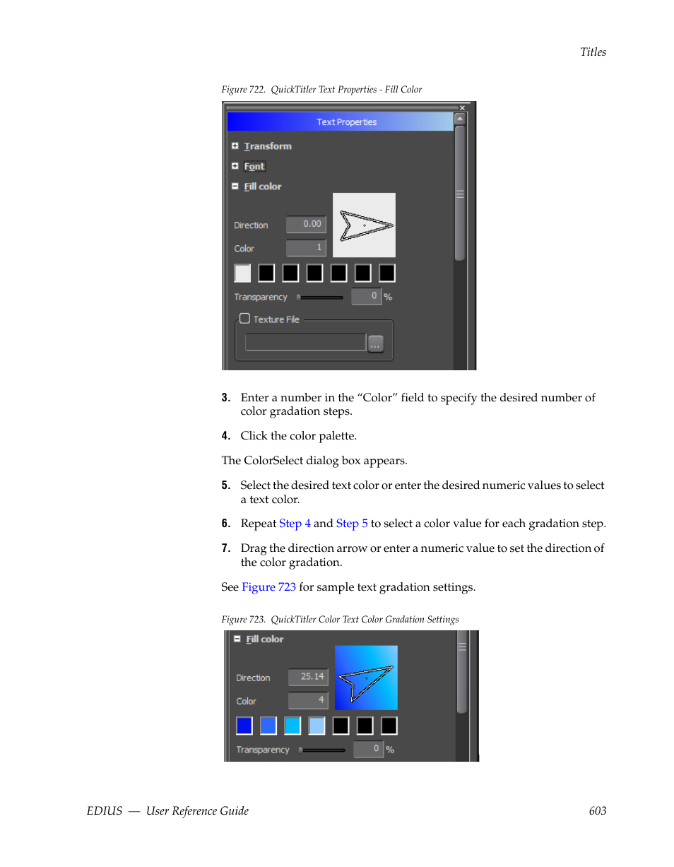 Grass Valley EDIUS v.5.1 User Manual | Page 603 / 790