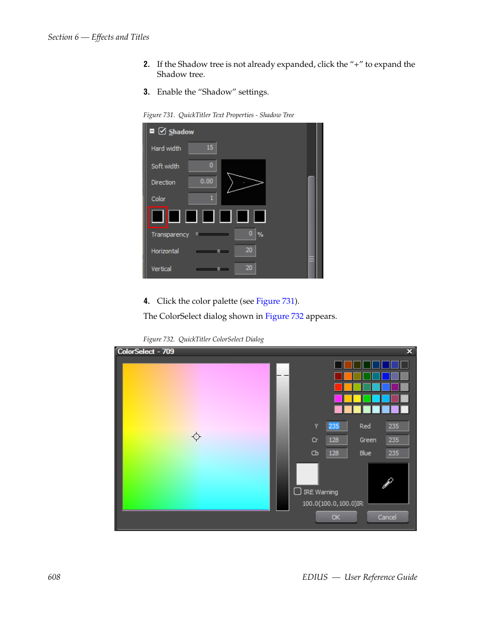 Grass Valley EDIUS v.5.1 User Manual | Page 608 / 790