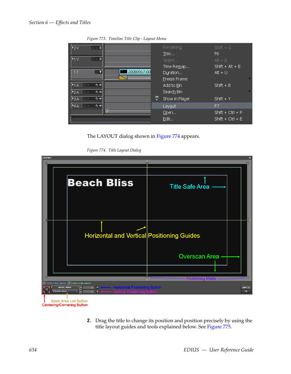 Figure 773 | Grass Valley EDIUS v.5.1 User Manual | Page 634 / 790