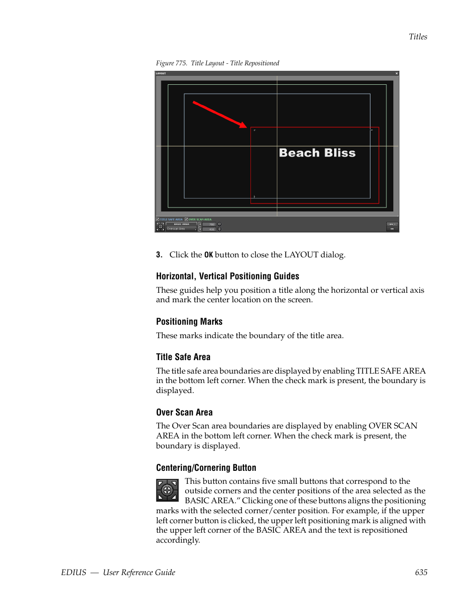 Figure 775 | Grass Valley EDIUS v.5.1 User Manual | Page 635 / 790