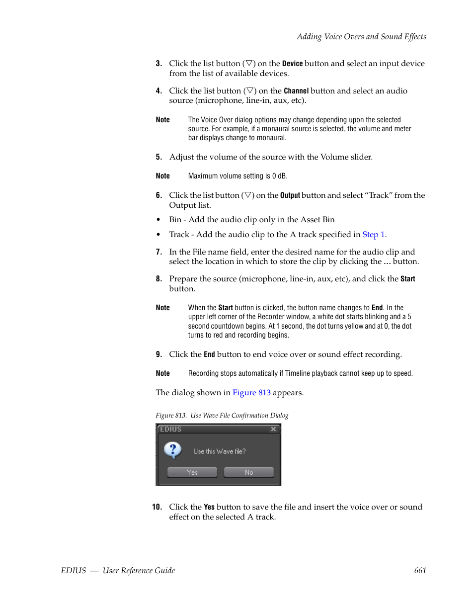 Grass Valley EDIUS v.5.1 User Manual | Page 661 / 790