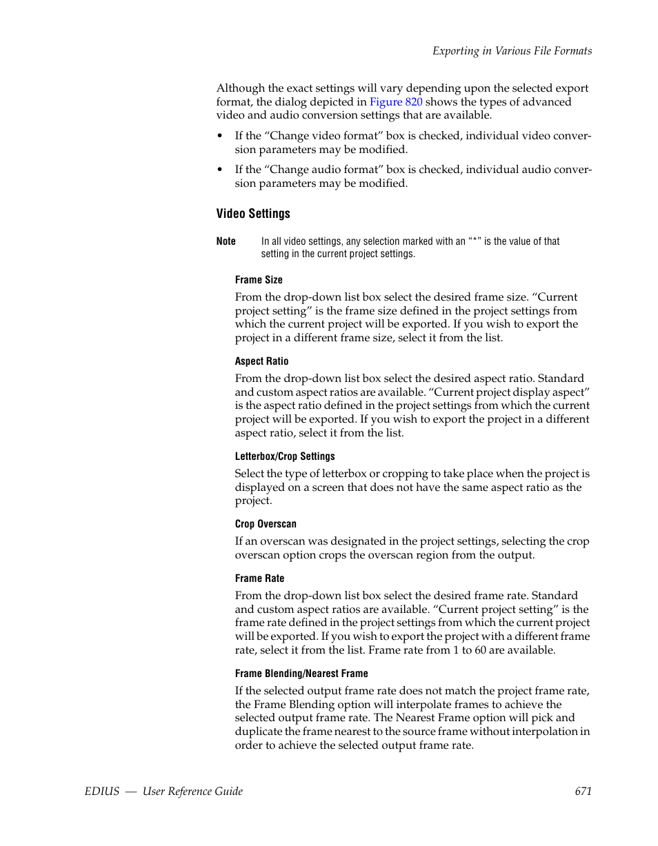 Grass Valley EDIUS v.5.1 User Manual | Page 671 / 790