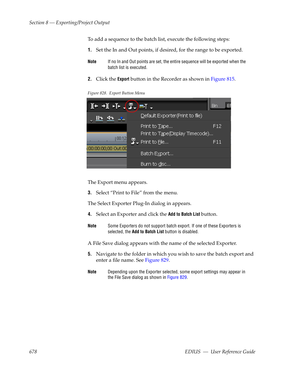 Grass Valley EDIUS v.5.1 User Manual | Page 678 / 790