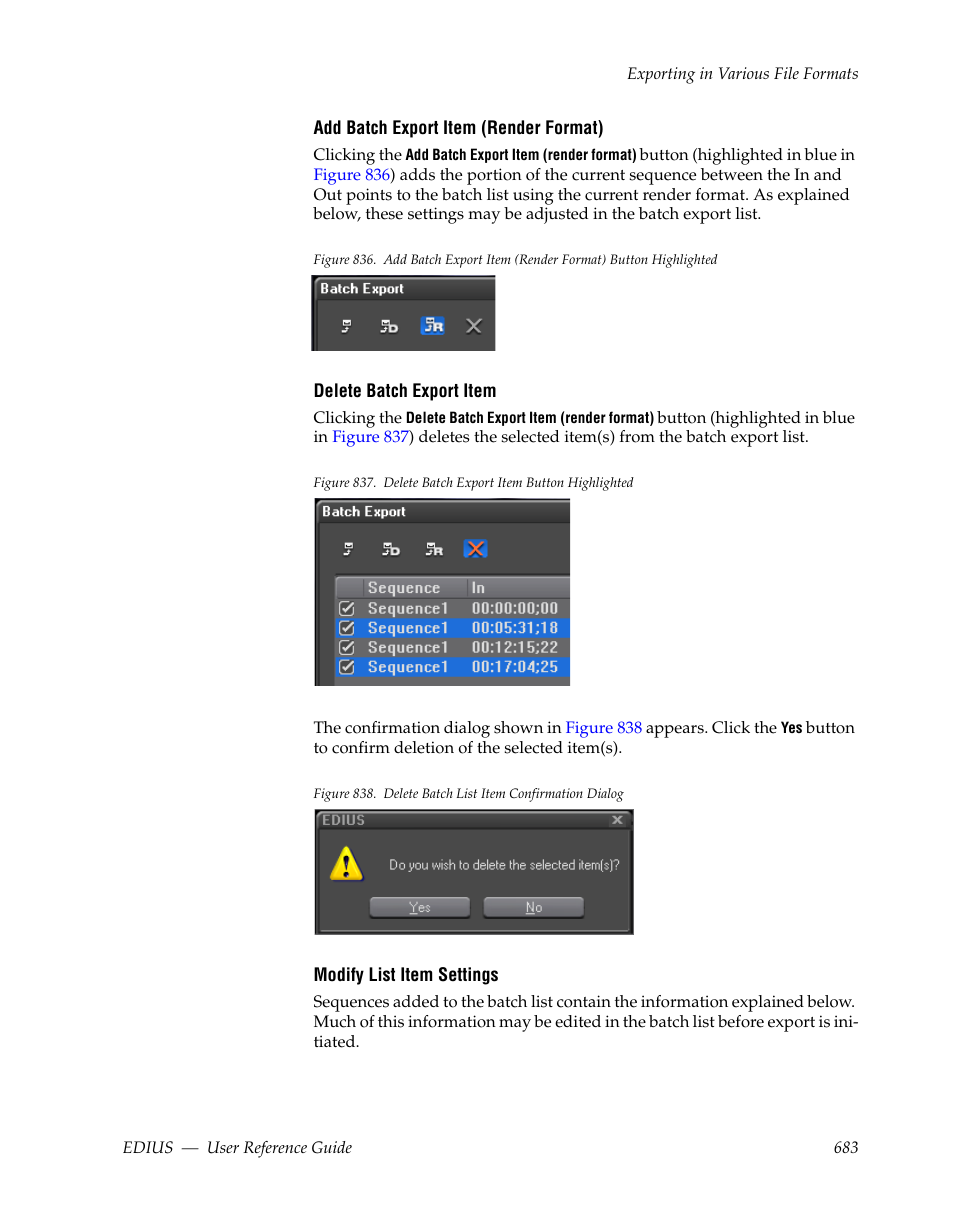 Grass Valley EDIUS v.5.1 User Manual | Page 683 / 790