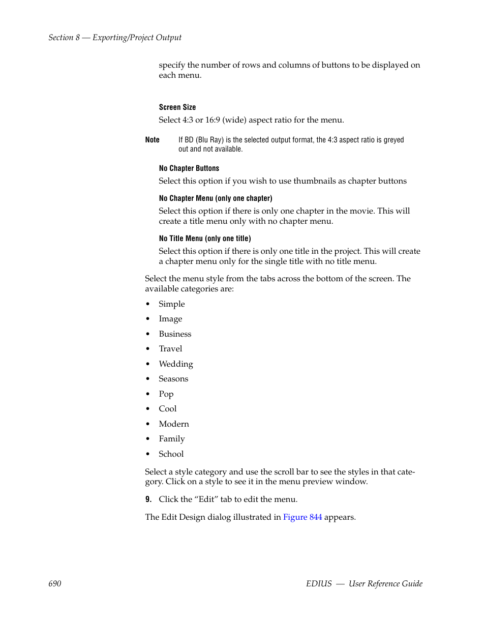 Grass Valley EDIUS v.5.1 User Manual | Page 690 / 790