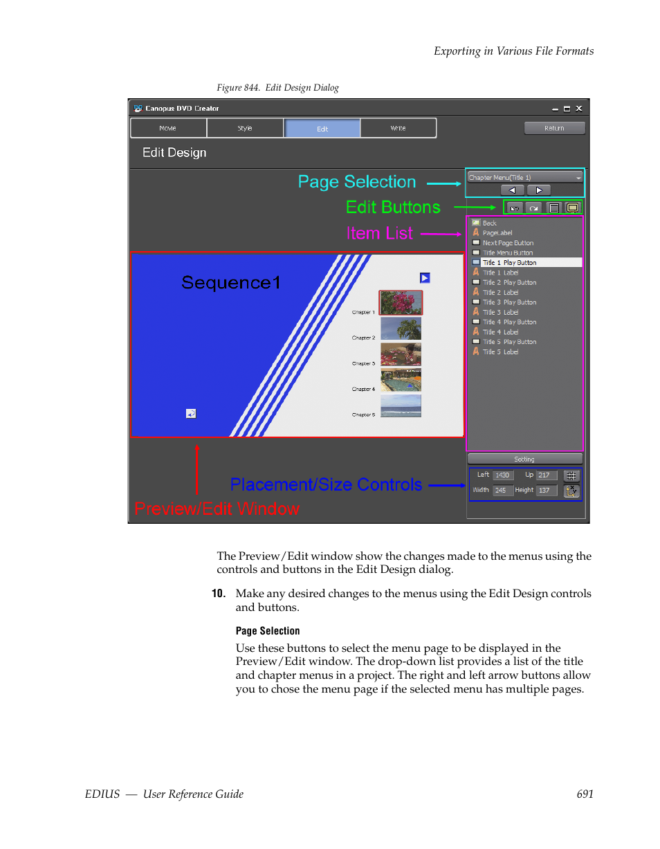 Grass Valley EDIUS v.5.1 User Manual | Page 691 / 790