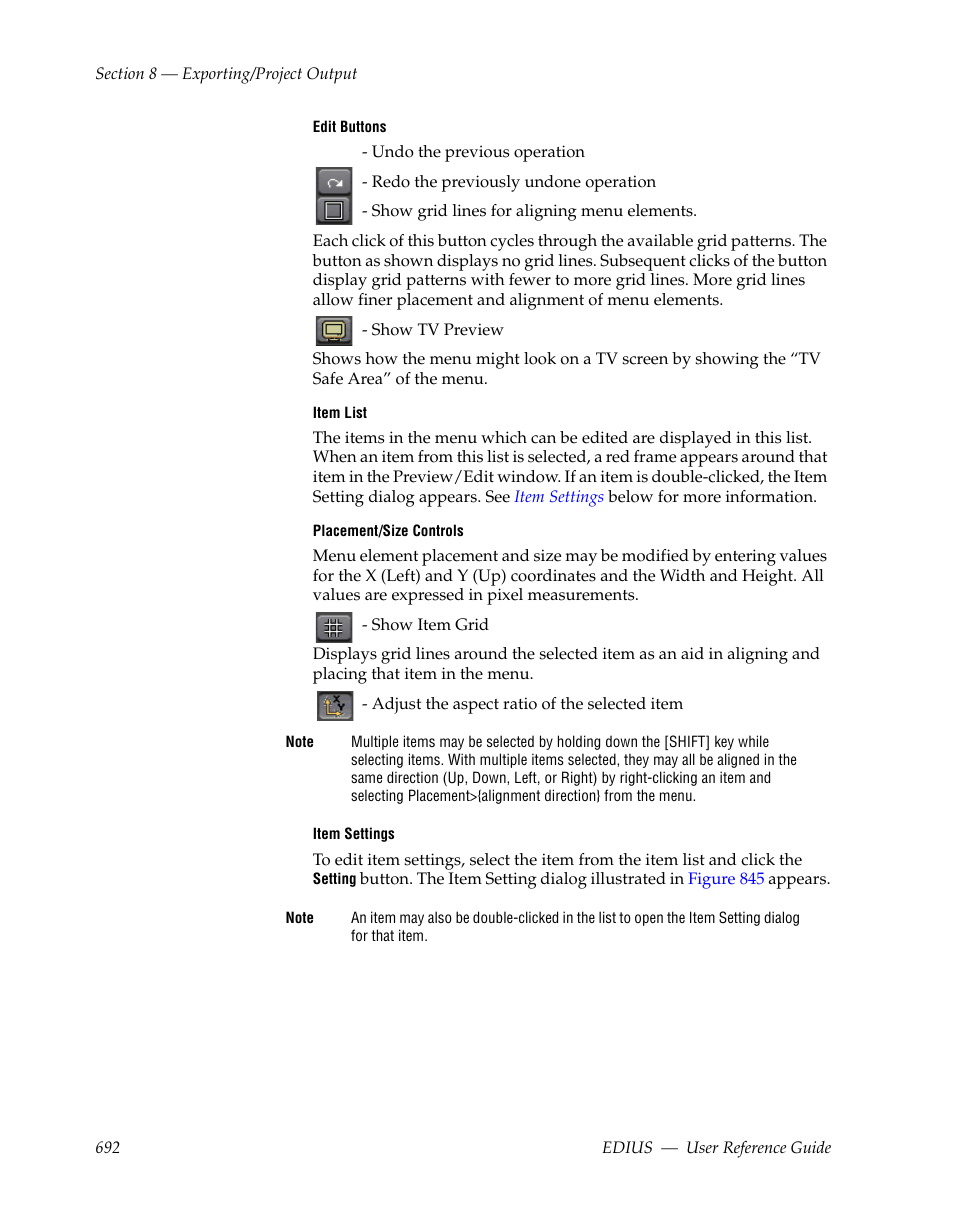 Grass Valley EDIUS v.5.1 User Manual | Page 692 / 790