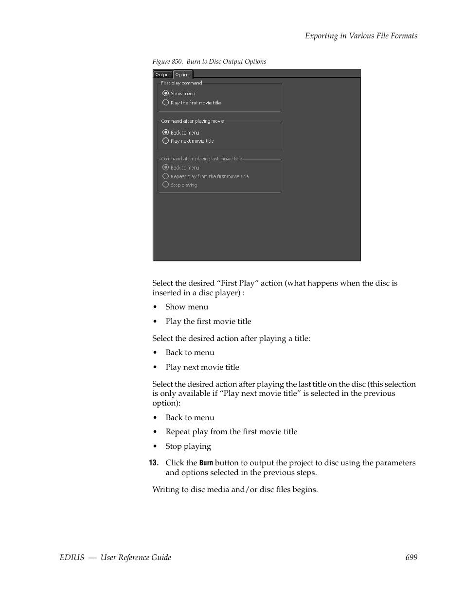 Grass Valley EDIUS v.5.1 User Manual | Page 699 / 790