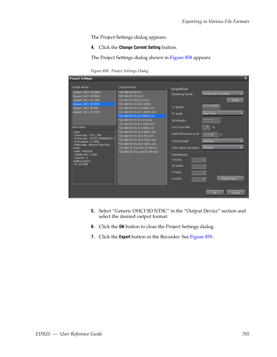 Grass Valley EDIUS v.5.1 User Manual | Page 705 / 790