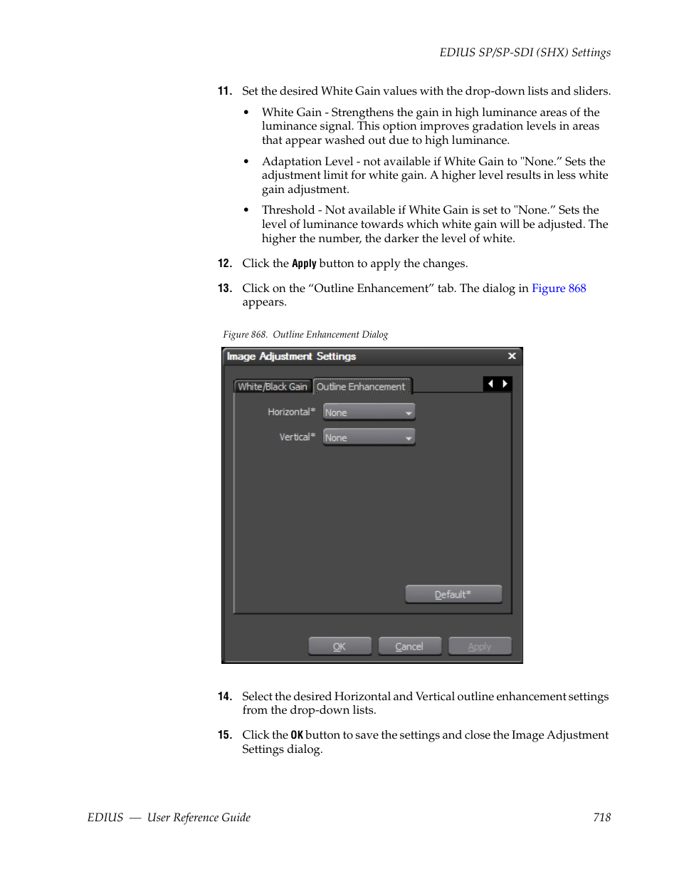 Grass Valley EDIUS v.5.1 User Manual | Page 718 / 790