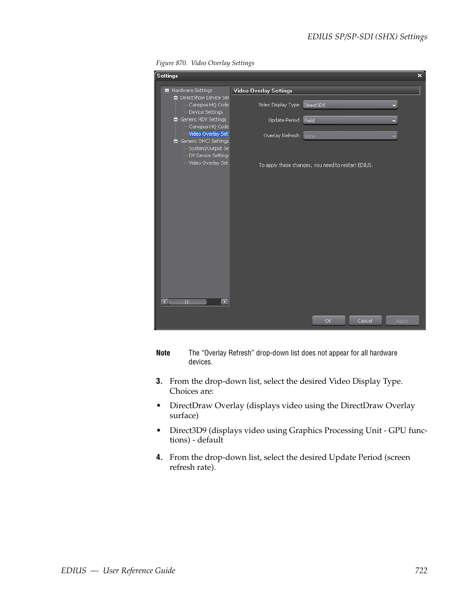 Grass Valley EDIUS v.5.1 User Manual | Page 722 / 790
