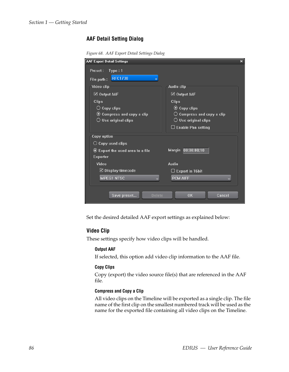 Grass Valley EDIUS v.5.1 User Manual | Page 86 / 790