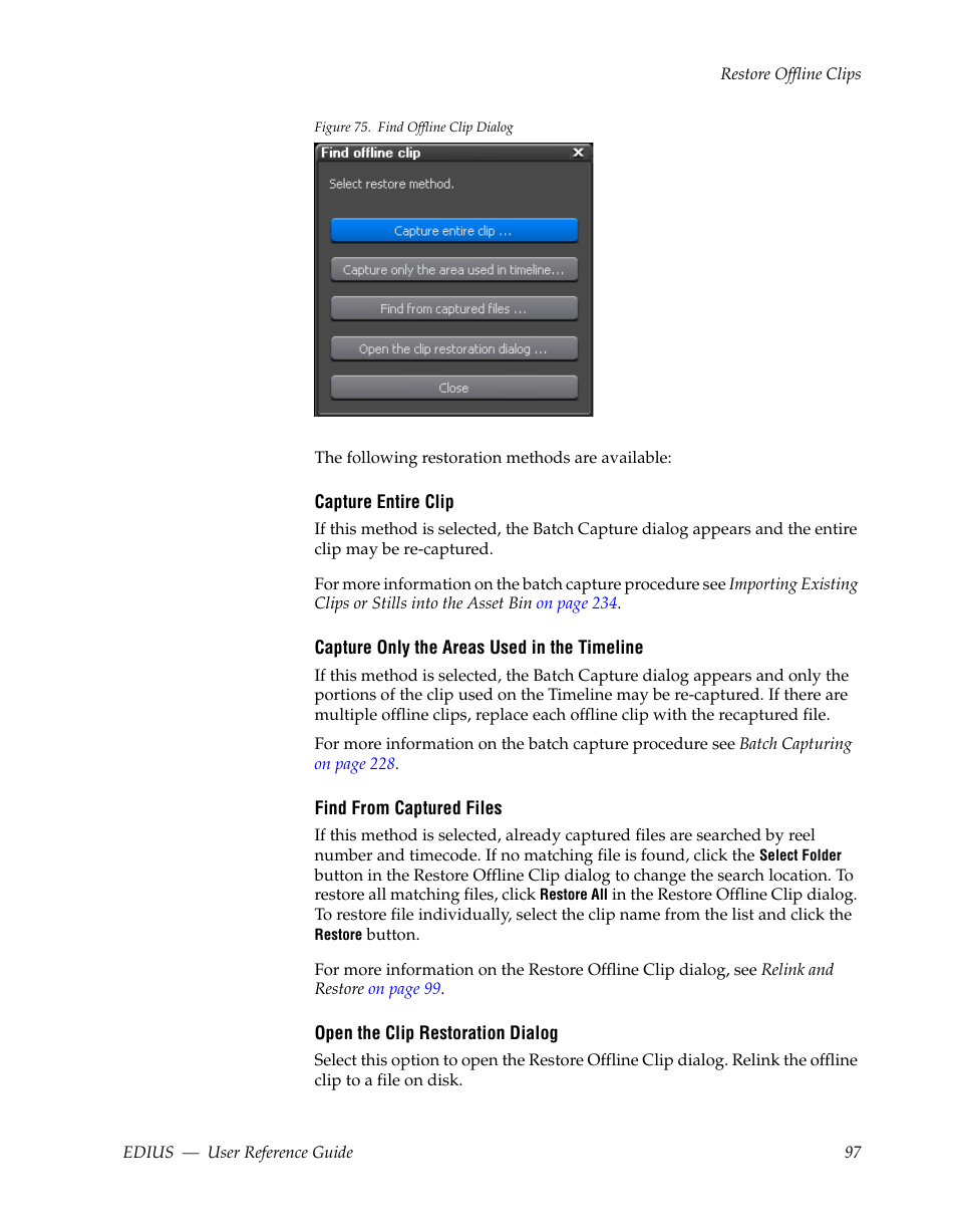 Grass Valley EDIUS v.5.1 User Manual | Page 97 / 790