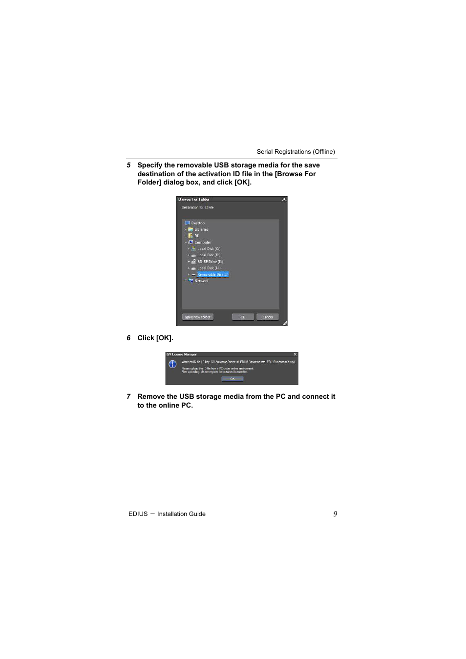 Grass Valley EDIUS Pro v.7.4 Installation User Manual | Page 17 / 19