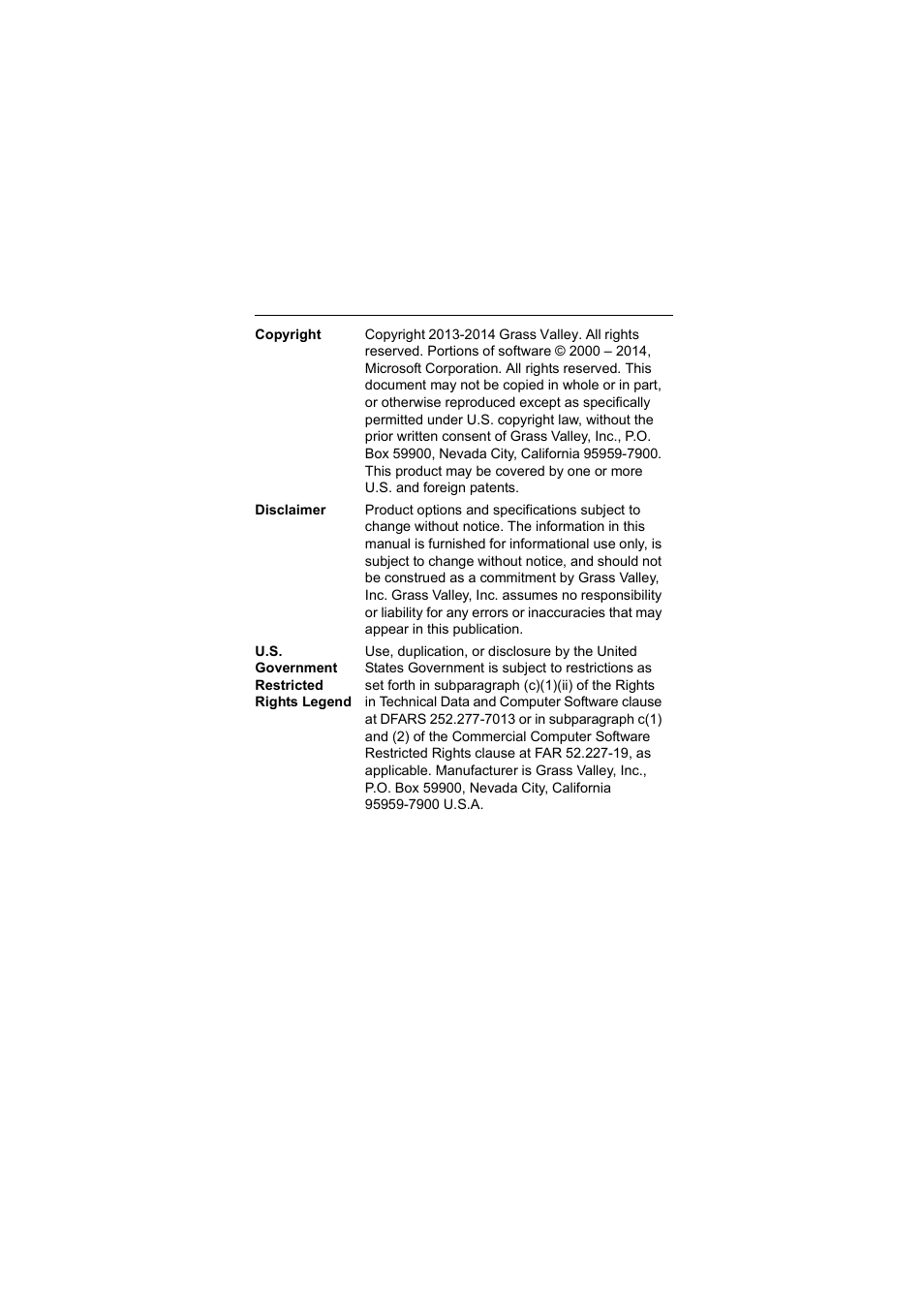 Grass Valley EDIUS Pro v.7.4 Installation User Manual | Page 4 / 19