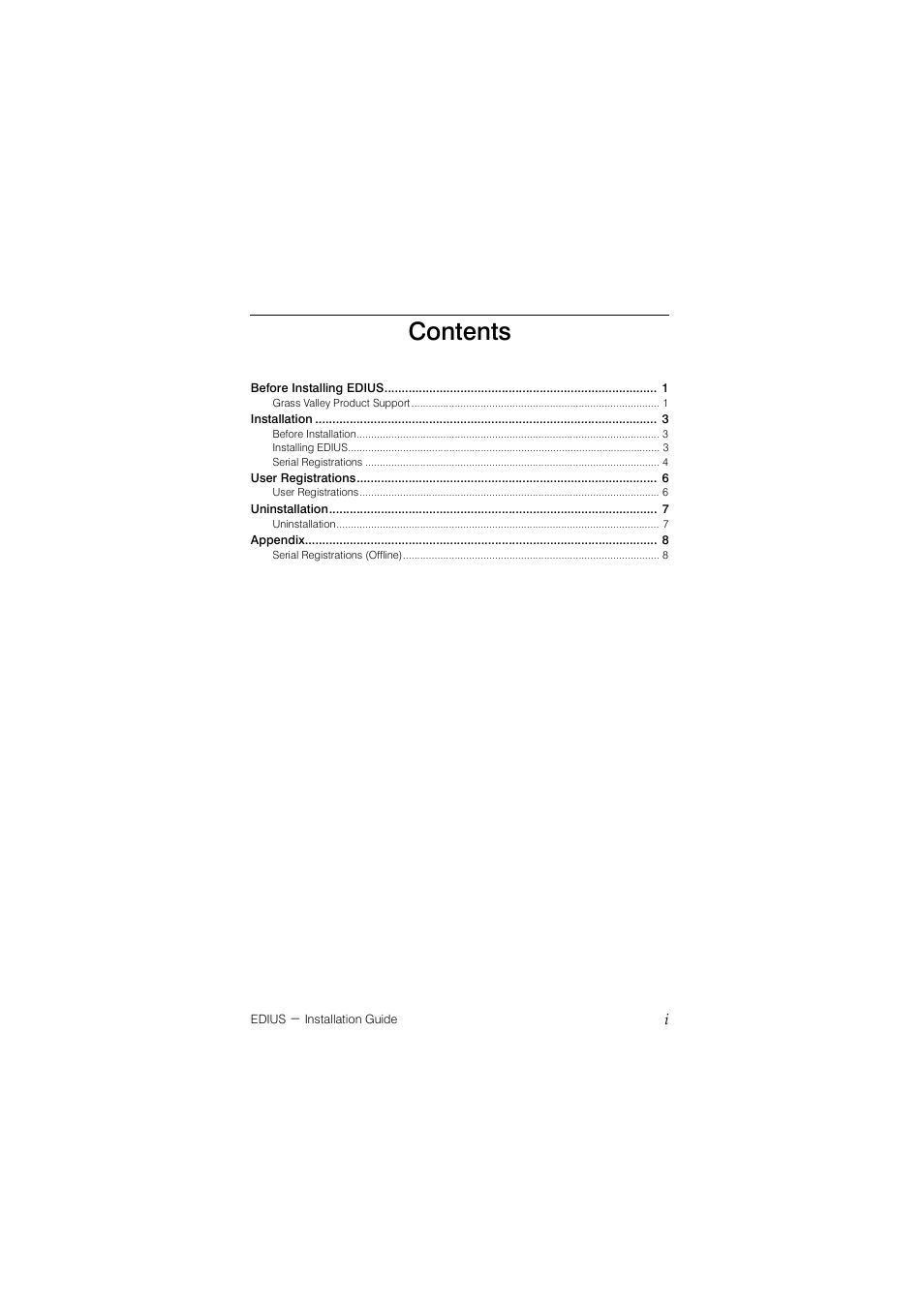 Grass Valley EDIUS Pro v.7.4 Installation User Manual | Page 7 / 19