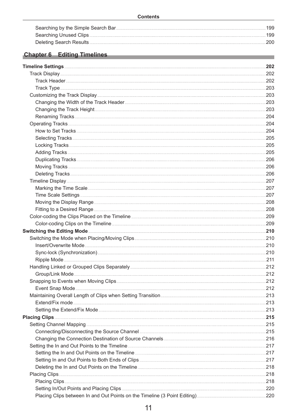 Grass Valley EDIUS Pro v.7.4 Reference Manual User Manual | Page 11 / 471