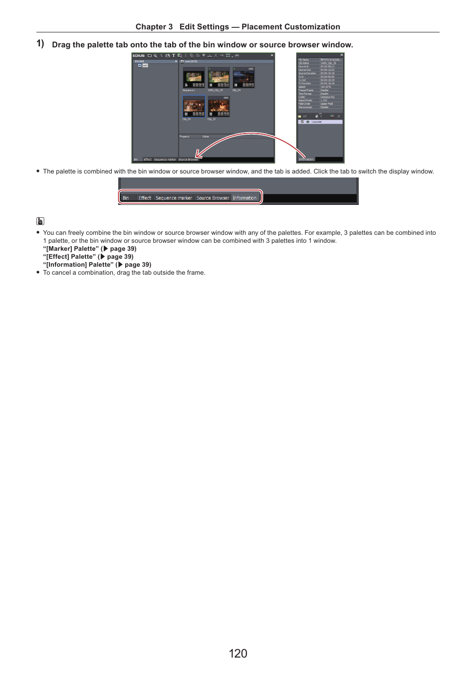 Grass Valley EDIUS Pro v.7.4 Reference Manual User Manual | Page 120 / 471