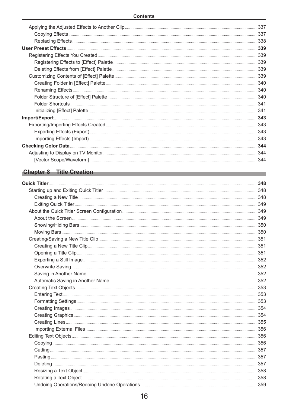 Grass Valley EDIUS Pro v.7.4 Reference Manual User Manual | Page 16 / 471