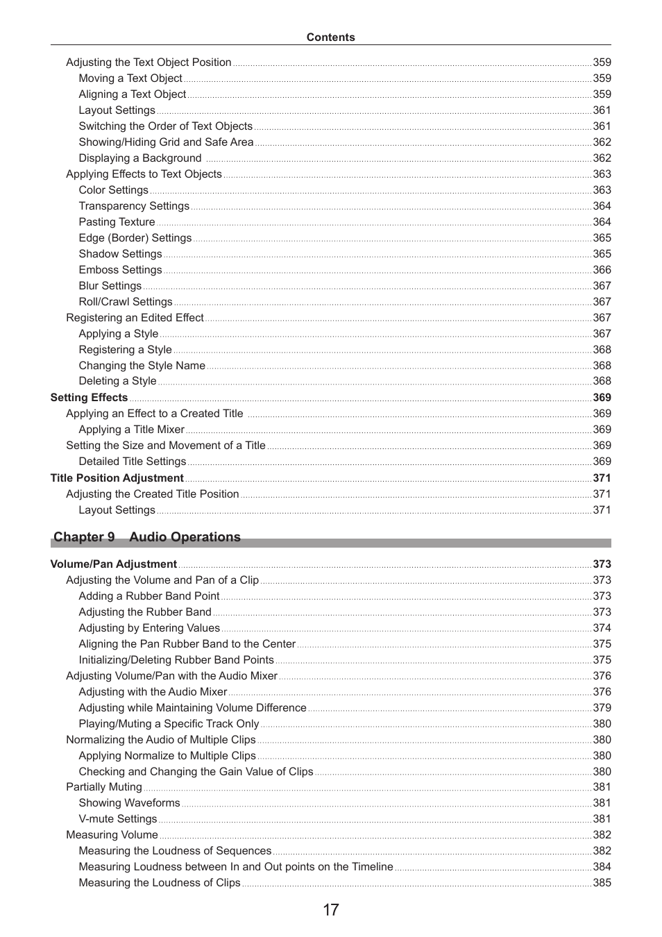 Grass Valley EDIUS Pro v.7.4 Reference Manual User Manual | Page 17 / 471