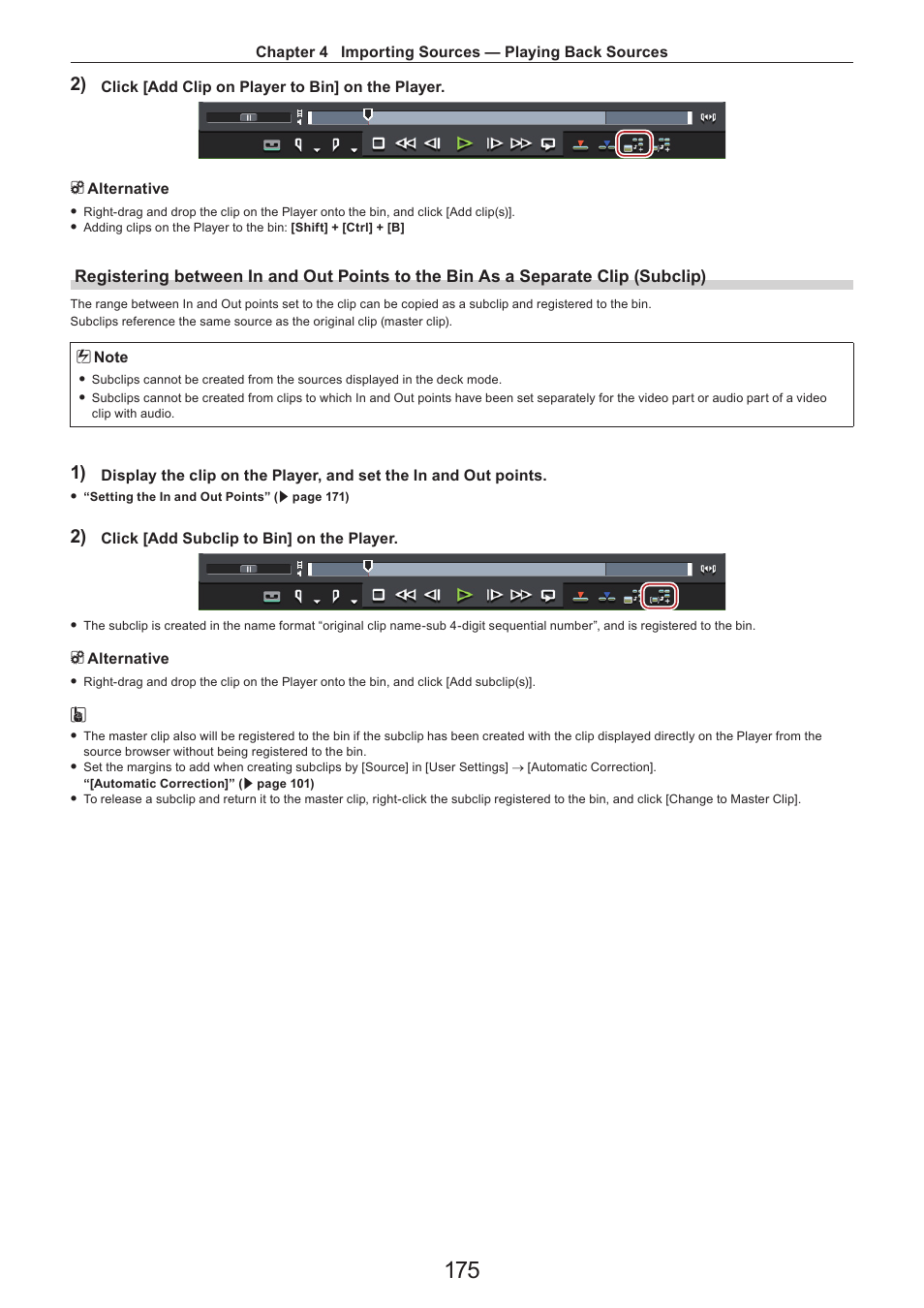 Grass Valley EDIUS Pro v.7.4 Reference Manual User Manual | Page 175 / 471