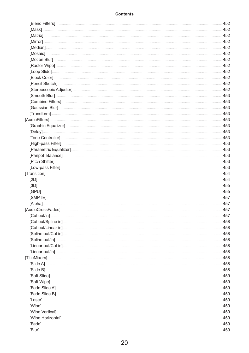 Grass Valley EDIUS Pro v.7.4 Reference Manual User Manual | Page 20 / 471