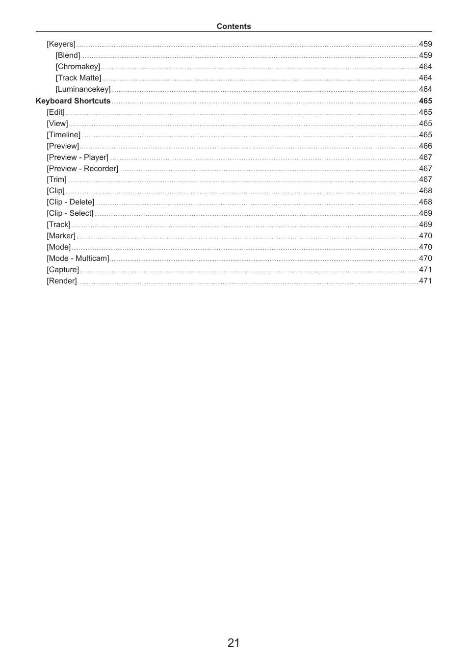 Grass Valley EDIUS Pro v.7.4 Reference Manual User Manual | Page 21 / 471