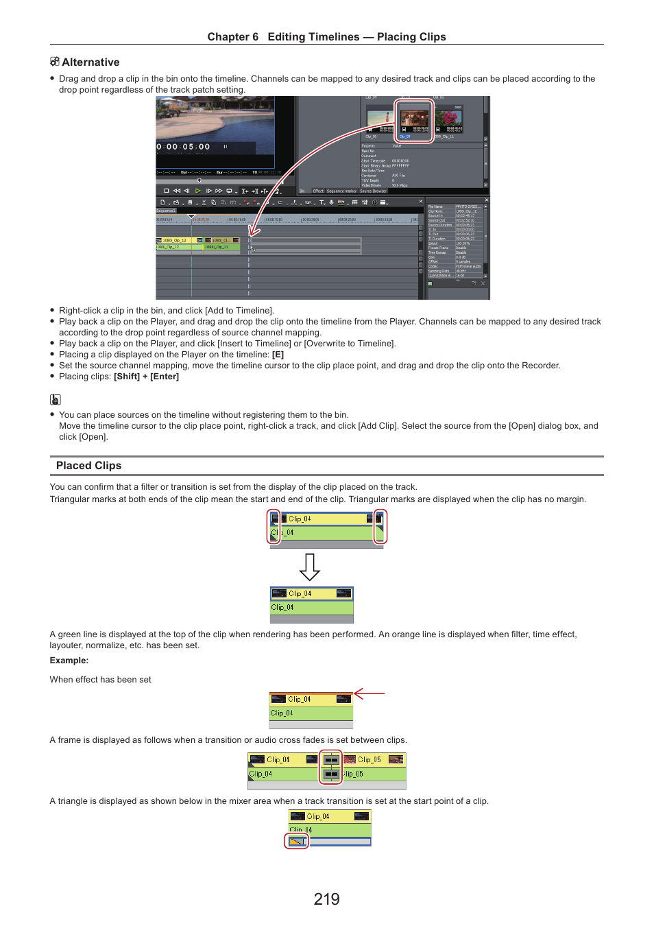 Grass Valley EDIUS Pro v.7.4 Reference Manual User Manual | Page 219 / 471