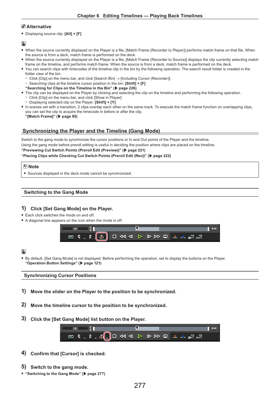 Grass Valley EDIUS Pro v.7.4 Reference Manual User Manual | Page 277 / 471
