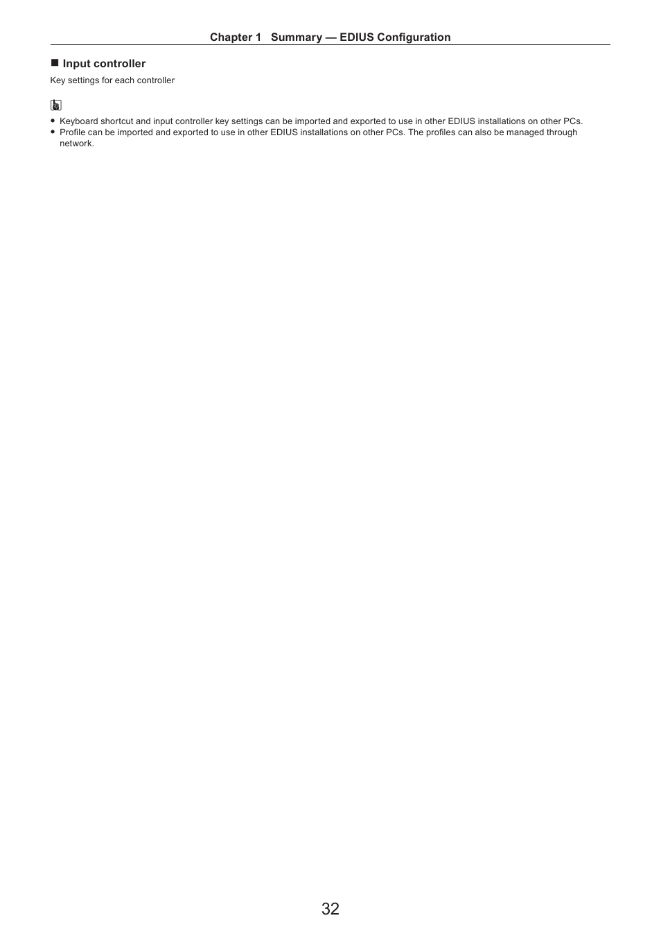 Grass Valley EDIUS Pro v.7.4 Reference Manual User Manual | Page 32 / 471