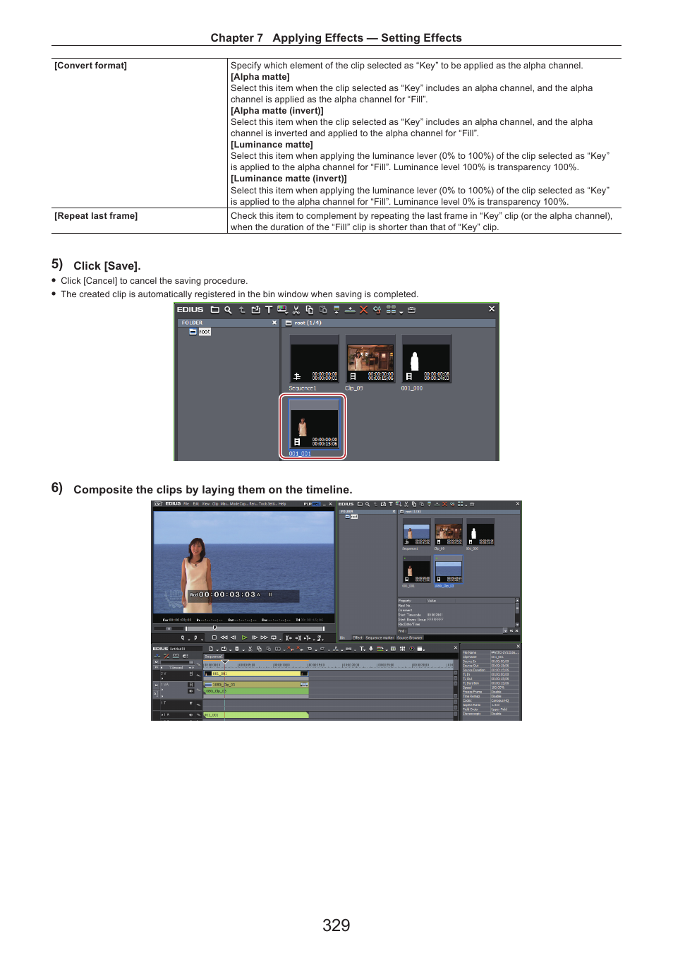 Grass Valley EDIUS Pro v.7.4 Reference Manual User Manual | Page 329 / 471